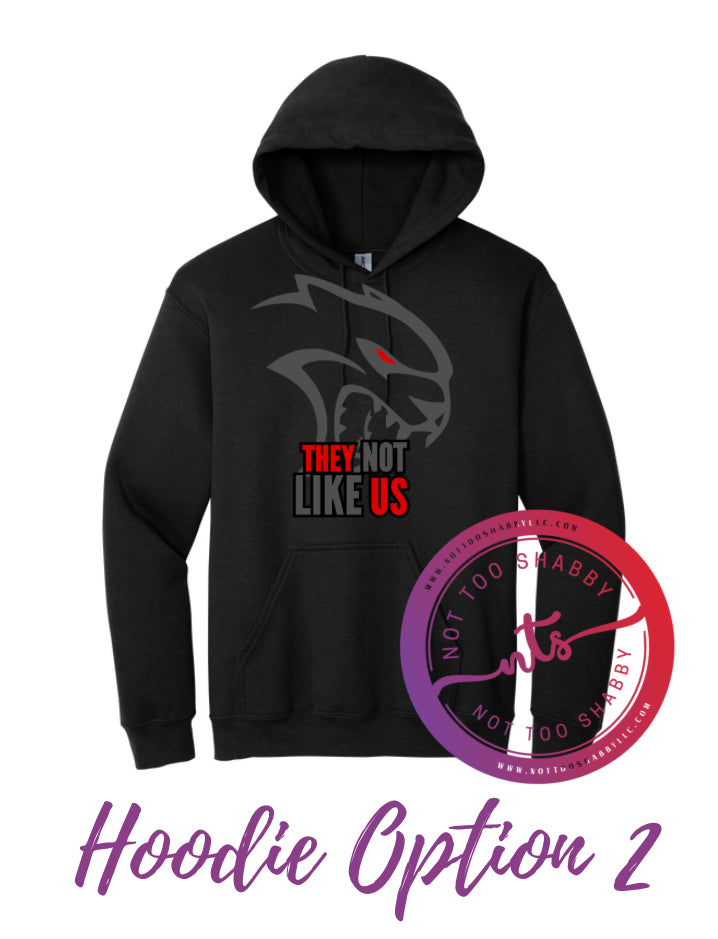 Hellcats Hoodie Option 2 - Adult - Not Like Us