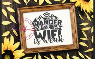 Wander Where the Wi-Fi is Weak